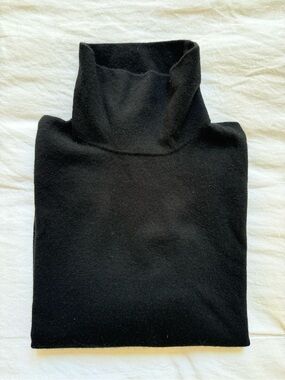 BEAMS Japan Black Turtleneck Sweater